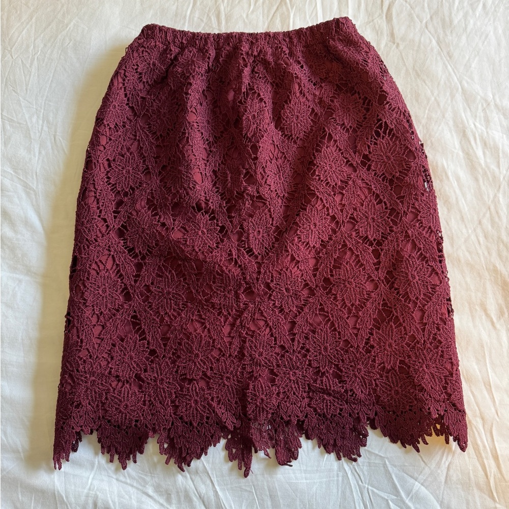 Race skirt elastic waist used